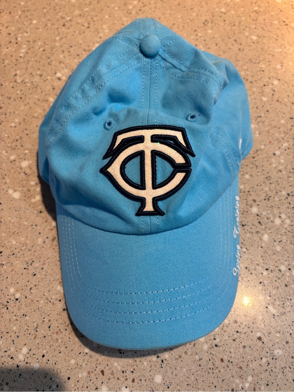 Women’s Light Blue Baseball Cap with Embroidered TC Logo